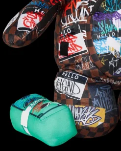 SHARKS IN PARIS THE RIZZ MONEYBEAR TEDDYBEAR BACKPACK