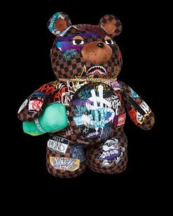 SHARKS IN PARIS THE RIZZ MONEYBEAR TEDDYBEAR BACKPACK