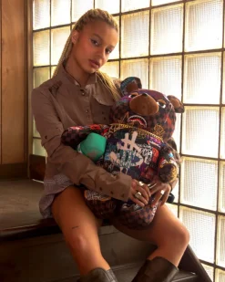 SHARKS IN PARIS THE RIZZ MONEYBEAR TEDDYBEAR BACKPACK