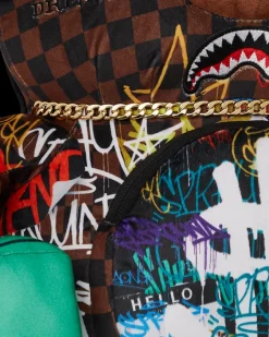 SHARKS IN PARIS THE RIZZ MONEYBEAR TEDDYBEAR BACKPACK