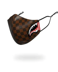 SHARKS IN PARIS VEGAN LEATHER FACE MASK