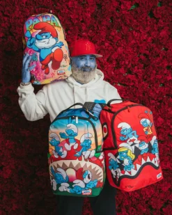 SMURFS SHARK BOUNCE BACKPACK