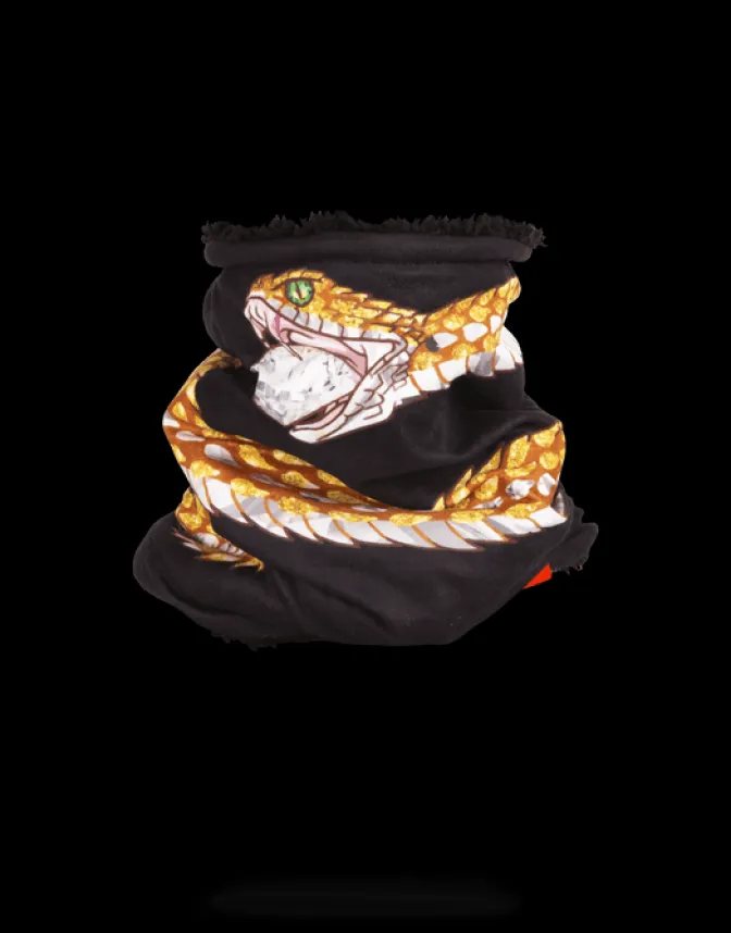 SNAKE JEWELS NECK WARMER