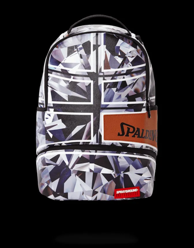 SPALDING X SPRAYGROUND ONE MILLION KARAT DIAMOND BACKPACK