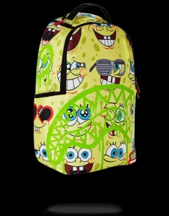 SPONGEBOB SPRAYPAINT FACE PATTERN