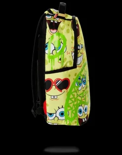 SPONGEBOB SPRAYPAINT FACE PATTERN