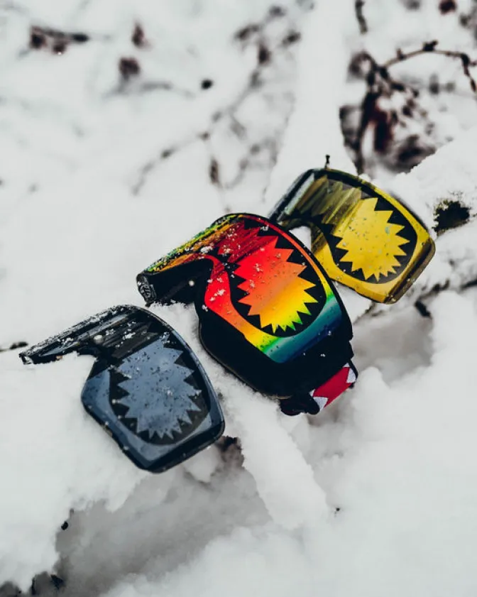 SPRAYGROUND SHARK GOGGLES WITH 3 INTERCHANGEABLE LENS