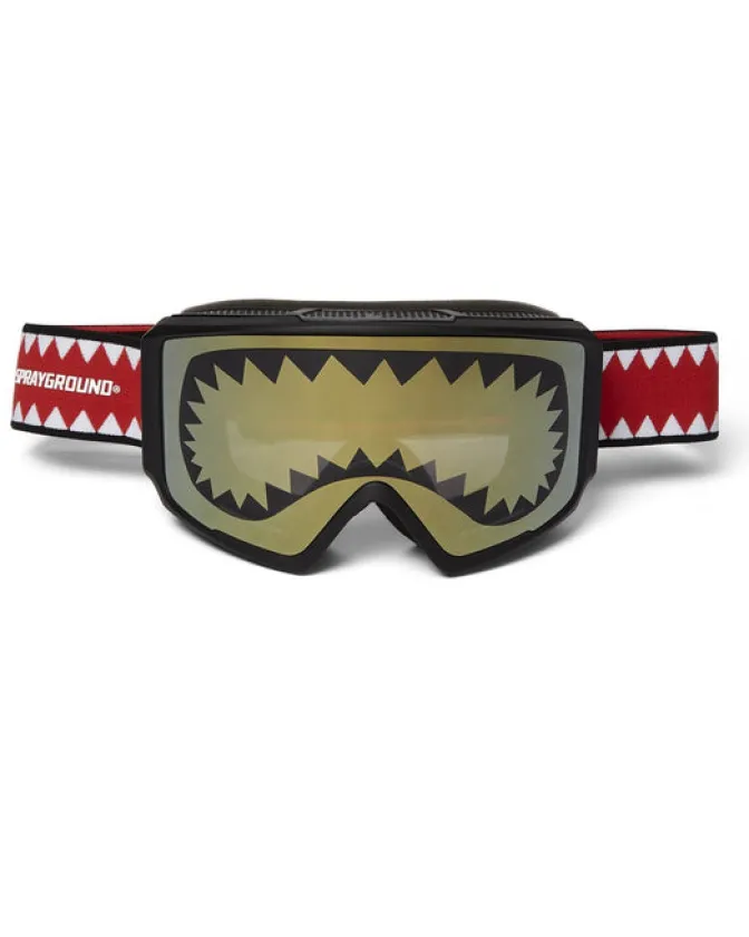 SPRAYGROUND SHARK GOGGLES WITH 3 INTERCHANGEABLE LENS