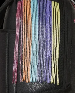 STAR RACER A.I.7 SANDFLOWER COLLAB BEADED BACKPACK