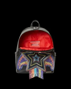 STAR RACER A.I.7 SANDFLOWER COLLAB BEADED SAVAGE BACKPACK