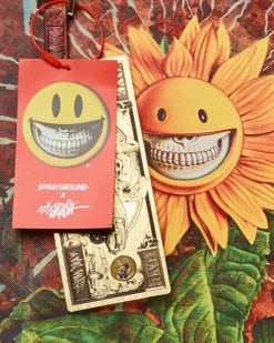 SUNFLOWER GRIN RON ENGLISH COLLAB TOTE