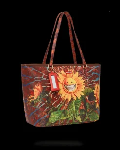 SUNFLOWER GRIN RON ENGLISH COLLAB TOTE
