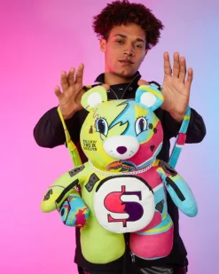 SUPER WEIRD MONEYBEAR TEDDYBEAR BACKPACK