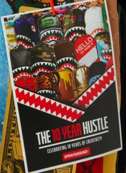 THE 10 YEAR HUSTLE BACKPACK. MYSTERY BOX. NUMBERED 1 OF 100