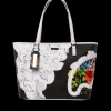 THE FLORAL CUT TOTE