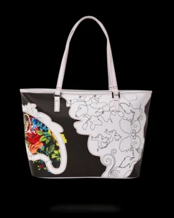 THE FLORAL CUT TOTE