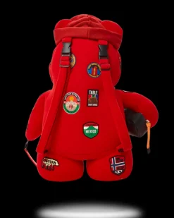THE GLOBAL EXPEDITION MONEYBEAR TEDDYBEAR BACKPACK