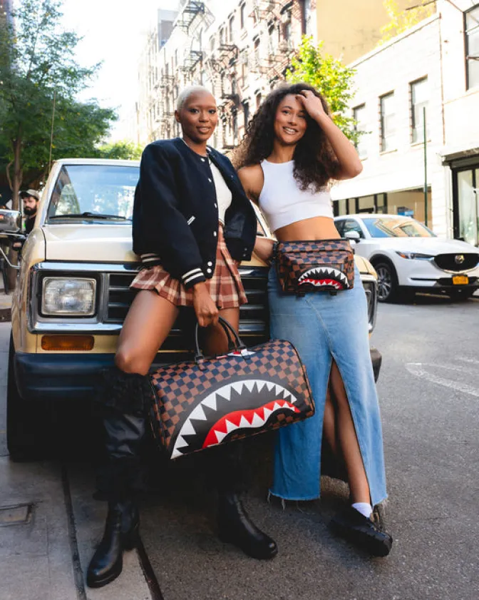 THE HANGOVER SHARK CARGO CROSSBODY