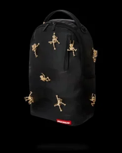THE LOST IN SPACE BACKPACK (10 3D GOLD METAL ASTRONAUTS)