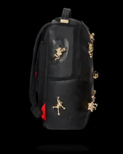 THE LOST IN SPACE BACKPACK (10 3D GOLD METAL ASTRONAUTS)