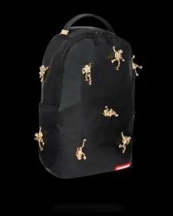 THE LOST IN SPACE BACKPACK (10 3D GOLD METAL ASTRONAUTS)