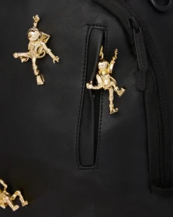 THE LOST IN SPACE BACKPACK (10 3D GOLD METAL ASTRONAUTS)