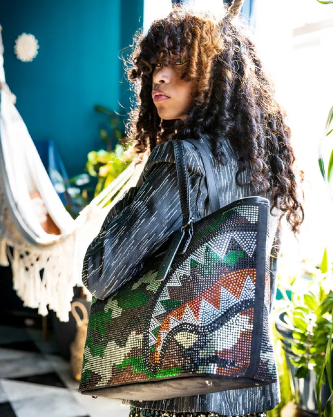 TRINITY CAMO TOTE