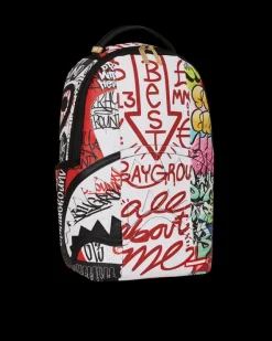 TRI-SPLIT GRAFFITI BACKPACK (DLXV)