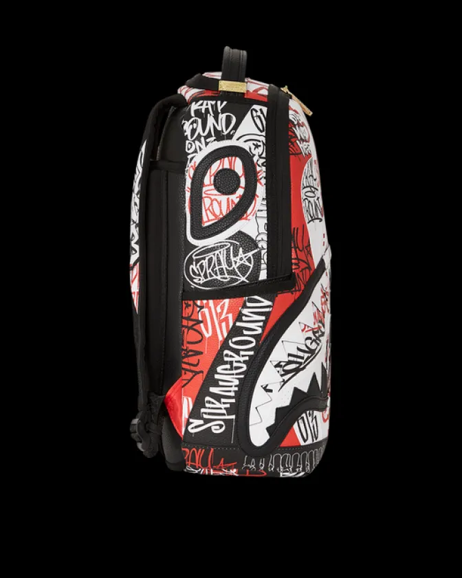 TRI-SPLIT GRAFFITI BACKPACK (DLXV)
