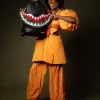 VELCRO SHARK - 3 INTERCHANGEABLE SHARKS BACKPACK (DLXV)