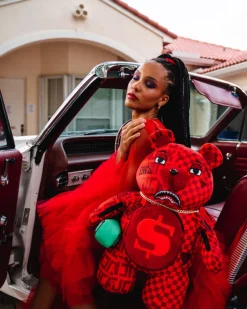 VENI VIDI VICI MONEYBEAR TEDDYBEAR BACKPACK