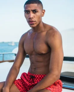 VENI VIDI VICI SHOTO SWIM TRUNKS