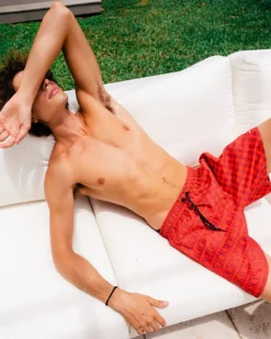 VENI VIDI VICI SHOTO SWIM TRUNKS