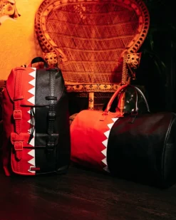VERTICAL SHARK CUT u0026 SEW DUFFLE