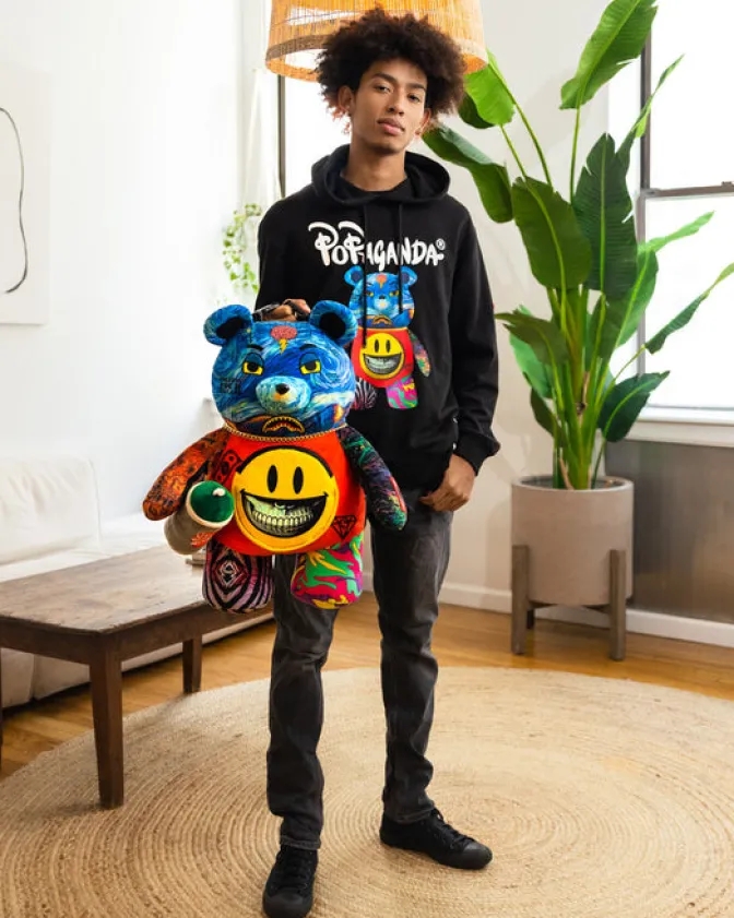 VILLAIN MONEY BEAR TEDDYBEAR RON ENGLISH EDITION BACKPACK