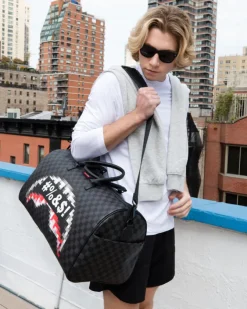'WHAT THE BEEP' SHARK DUFFLE