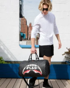 'WHAT THE BEEP' SHARK DUFFLE