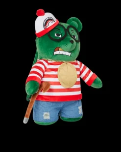 WHERES WALDO MONEYBEAR TEDDYBEAR BACKPACK