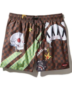 WTF SHARK SHOTO SWIM TRUNKS