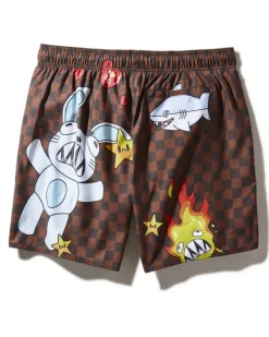 WTF SHARK SHOTO SWIM TRUNKS