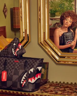 XTC GREY SHARKS IN PARIS CROSSOVER CLUTCH